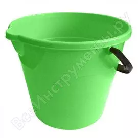 Ведро мультипласт групп 15л комфорт с носиком зеленое mpg5873