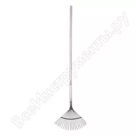 Веерные грабли с черенком зубр 4-39591