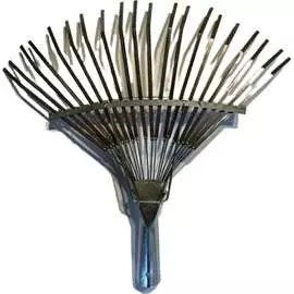 Веерные пластинчатые двадцатизубые грабли ООО Агростройлидер САД-09.09