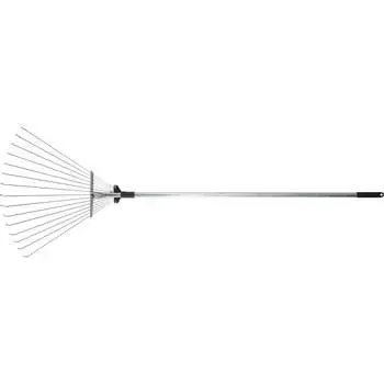 Веерные регулируемые телескопические грабли FIT 77008