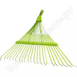 Веерные усиленные грабли без черенка, 22 зуба palisad 61701