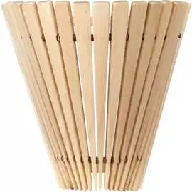 Веерный треугольный абажур LK