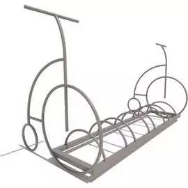 Велопарковка 7 скамеек