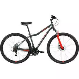 Велосипед altair mtb ht 29, 2.0 disc, темно-серый/красный rbkt1mn9q008