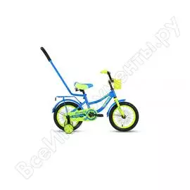 Велосипед forward funky 14, 2019-2020, голубой/светло-зеленый, rbkw0lnf1018