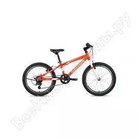 Велосипед forward rise 20 2.0 рост 10.5, 2018-2019, оранжевый/белый rbkw91607005