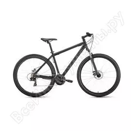 Велосипед forward sporting 29 2.1 disc, рост 19, 2019-2020, черный rbkw0mn9q019