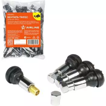 Вентиль для бескамерных шин Airline TR413C ATRV413C