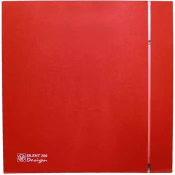Вентилятор Soler&Palau SILENT-200 CZ RED DESIGN-4C RE 03-0103-146