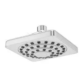 Верхний душ elghansa abs пластик, квадратный 130х130х14 мм ms-051