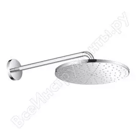 Верхний душ grohe rainshower 310 mono 310, 1 режим, круглый и душевой кронштейн 26558000