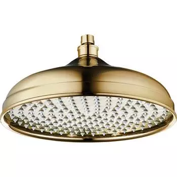 Верхняя душевая лейка Lemark 303 мм, для серии Брава, золото LM9830G