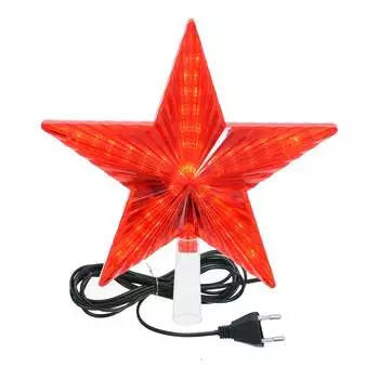 Верхушка на елку VEGAS Звезда 55086