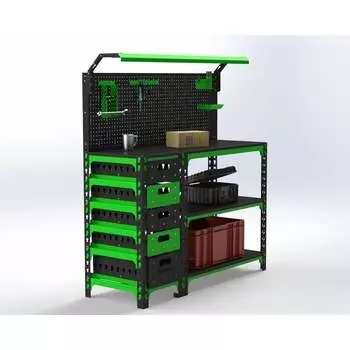 Верстак ООО Металекс серия SUN 950x1000x400 мм 111253