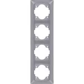 Вертикальная четырехместная рамка NE-AD Aras 93-22-81