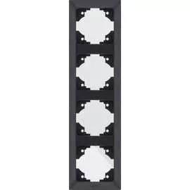 Вертикальная четырехместная рамка NE-AD Aras 93-24-81