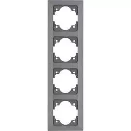 Вертикальная четырехместная рамка NE-AD Aras 93-21-81