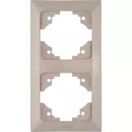 Вертикальная двухместная рамка NE-AD Aras 93-23-61