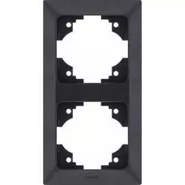 Вертикальная двухместная рамка NE-AD Aras 93-24-61