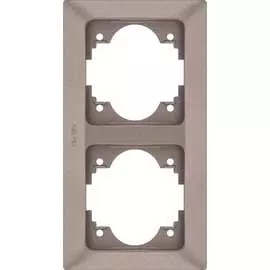 Вертикальная двухместная рамка NE-AD Aras 93-25-61