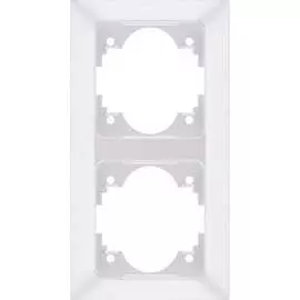 Вертикальная двухместная рамка NE-AD Aras 93-26-61