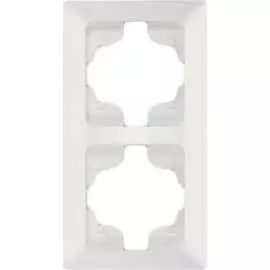 Вертикальная двухместная рамка NE-AD Aras 93-10-61