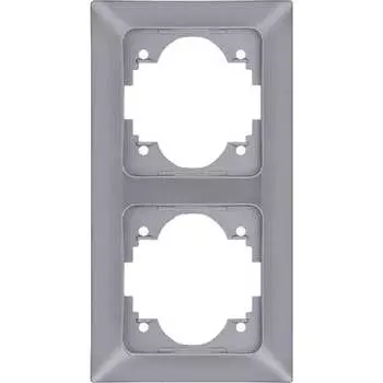 Вертикальная двухместная рамка NE-AD Aras 93-22-61