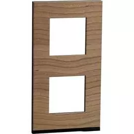 Вертикальная двухместная рамка Schneider Electric