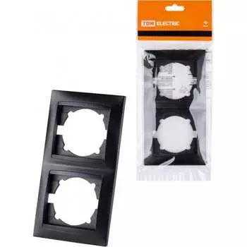 Вертикальная двухпостовая рамка TDM ELECTRIC Лама SQ1815-0633