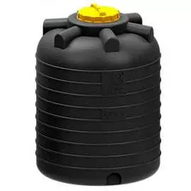 Вертикальная емкость KSC 1500 л, чёрная KSC-C-BLACK-1500