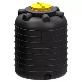 Вертикальная емкость KSC 1000 л, чёрная KSC-C-BLACK-1000