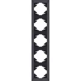 Вертикальная пятиместная рамка NE-AD Aras 93-24-91