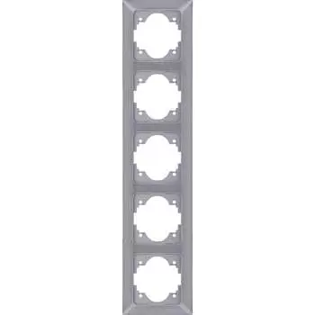 Вертикальная пятиместная рамка NE-AD Aras 93-22-91