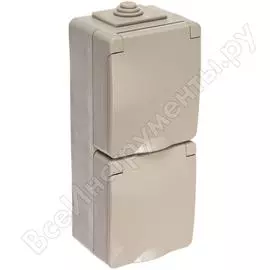 Вертикальная розетка ЭРА 11260703 Б0036002