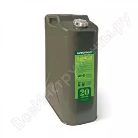 Вертикальная стальная канистра AUTOPROFI 1 4 KAN-100 20L