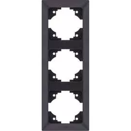 Вертикальная трехместная рамка NE-AD Aras 93-24-71