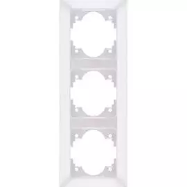 Вертикальная трехместная рамка NE-AD Aras 93-26-71