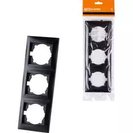 Вертикальная трехпостовая рамка TDM ELECTRIC Лама SQ1815-0634