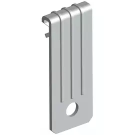 Вертикальный балочный зажим УМС 1-5 мм с отверстием VBZ-1-5