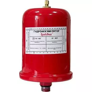 Вертикальный гидроаккумулятор LadAna 110104002