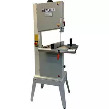 Вертикальный ленточнопильный станок по дереву REALREZ RWBS REZ-RWBS200-750W/230V