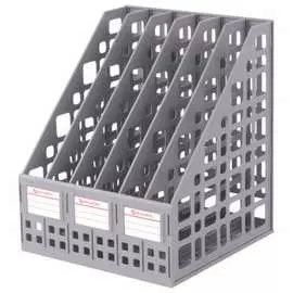 Вертикальный лоток для бумаг BRAUBERG MAXI Plus 237016