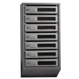 Вертикальный многосекционный почтовый ящик KlestO 1284260