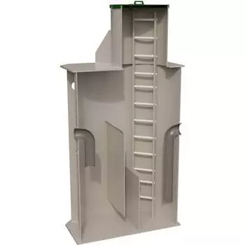 Вертикальный промышленный пескоуловитель Экосети ОВПП 18 ВОВПП18