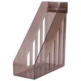 Вертикальный тонированный лоток для бумаг BRAUBERG