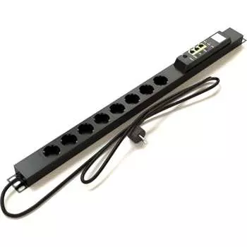 Вертикальный управляемый блок розеток Hyperline