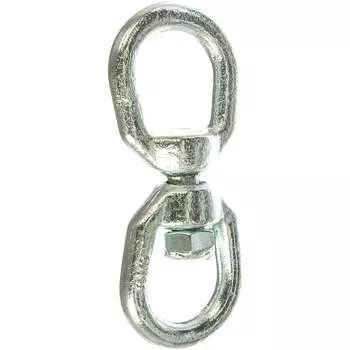 Оцинкованный вертлюг Tech-Krep петля-петля 112754