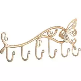 Вешалка BOGACHO Бабочка Эир 79061/золотистый