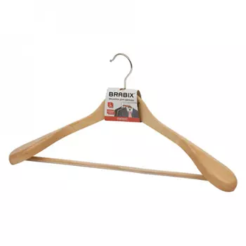 Вешалка-плечики BRABIX Люкс 601163