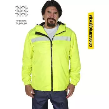 Ветровка СОЮЗСПЕЦОДЕЖДА КОТПРОФИ на флисе лимон, XL 56-58 2000000254616